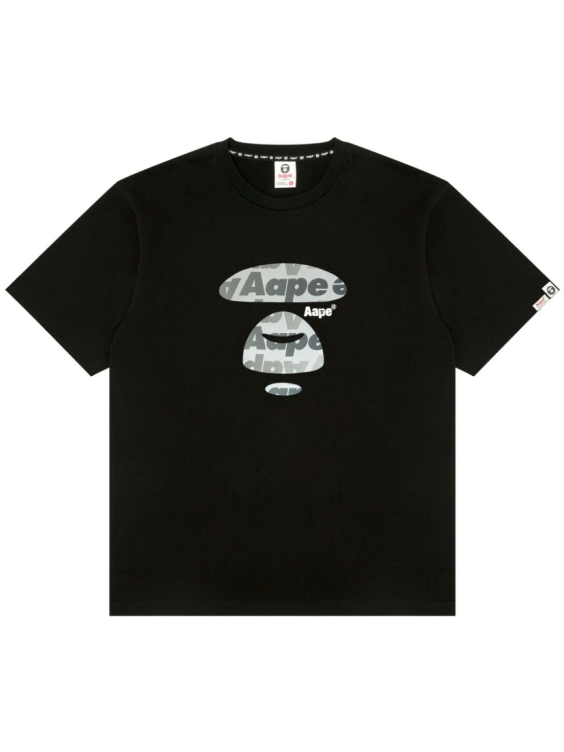 

Футболка с принтом Milo AAPE BY *A BATHING APE, черный