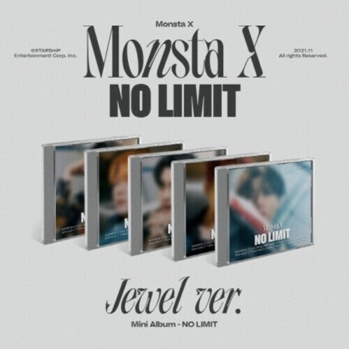 

CD диск Monsta X: No Limit (Jewel Case Version) (incl. 12pg Photobook, Photocard, Photo Ornament + Folded Poster)