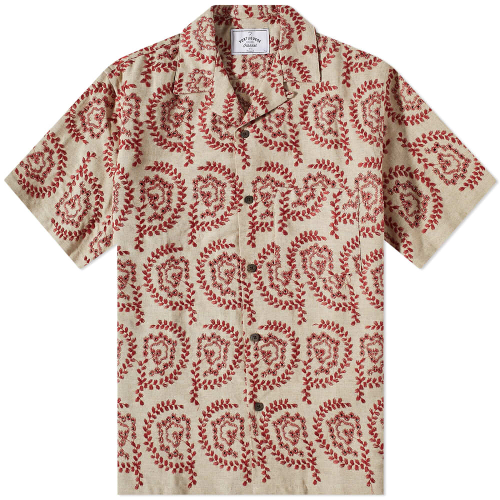 

Portuguese Flannel Рубашка , бежевый/красный