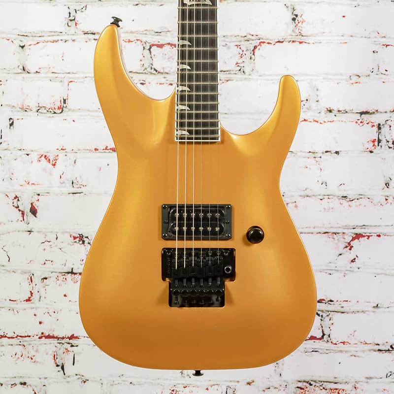 Электрогитара Kramer SM-1 H Electric Guitar - Buzzsaw Gold