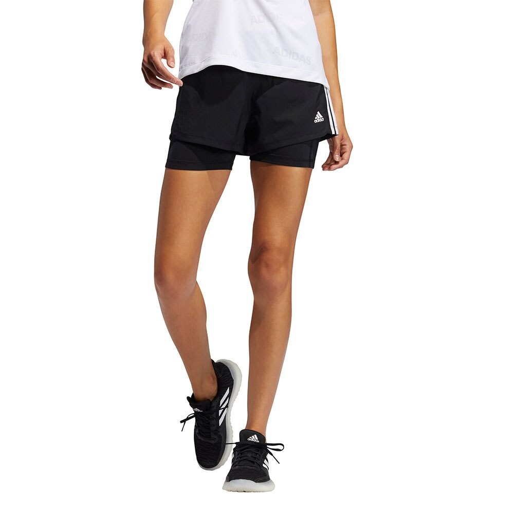 

Шорты adidas Pacer 3 Stripes Woven 2 In 1, черный