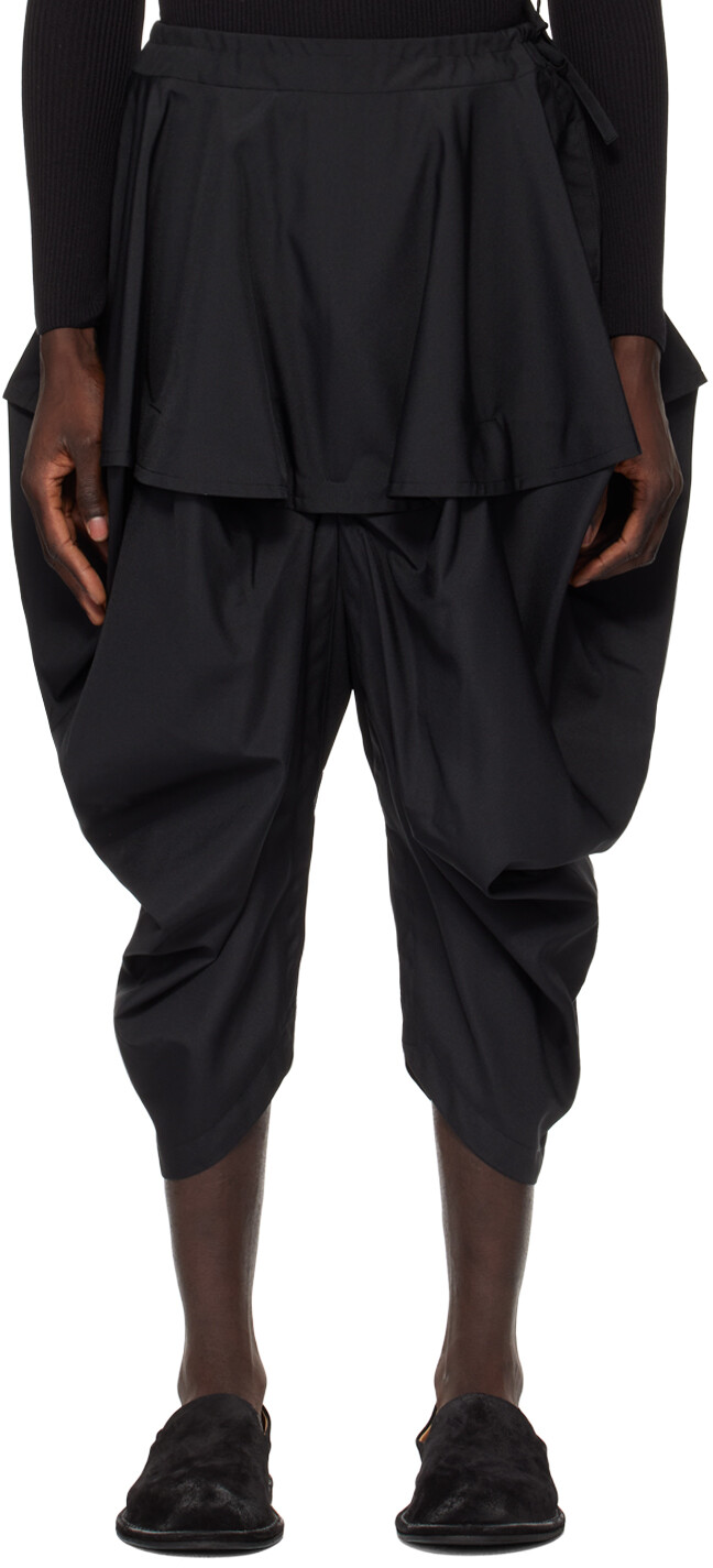 

Черные однотонные брюки Bubble 132 5. Issey Miyake
