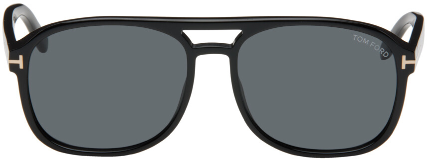 

Черные блестящие солнцезащитные очки Rosco TOM FORD