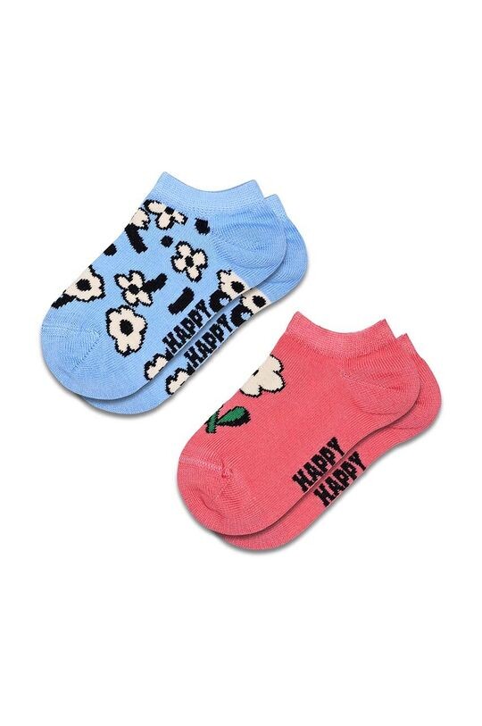 

Happy Socks Детские носки Kids Flowers Low Socks 2 шт., синий