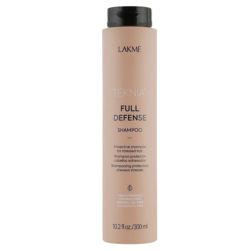 

Защитный шампунь для поврежденных волос Lakme Teknia Full Defense, 300 мл