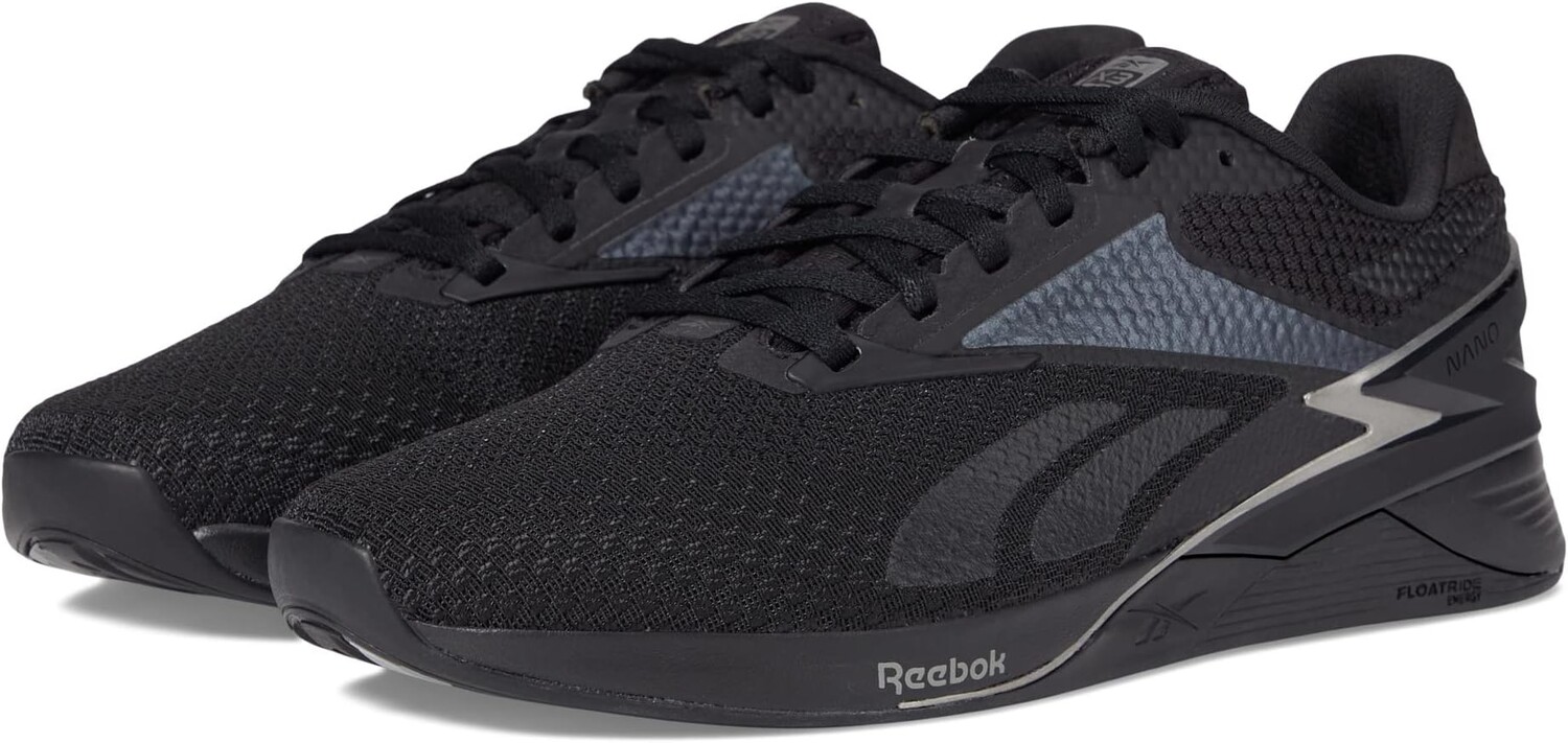 

Кроссовки Nano X3 Reebok, цвет Black/Pewter