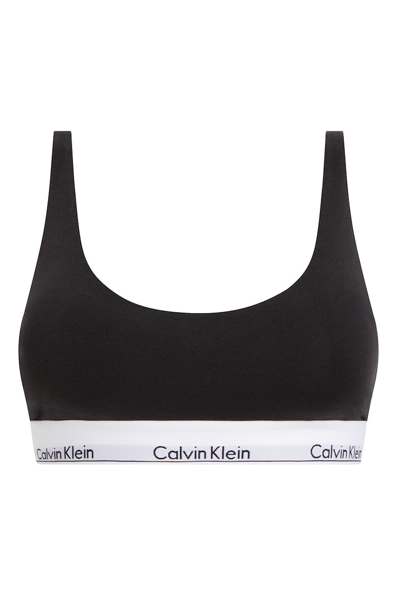 

Бюстгальтер на бретелях с логотипом Calvin Klein, черный