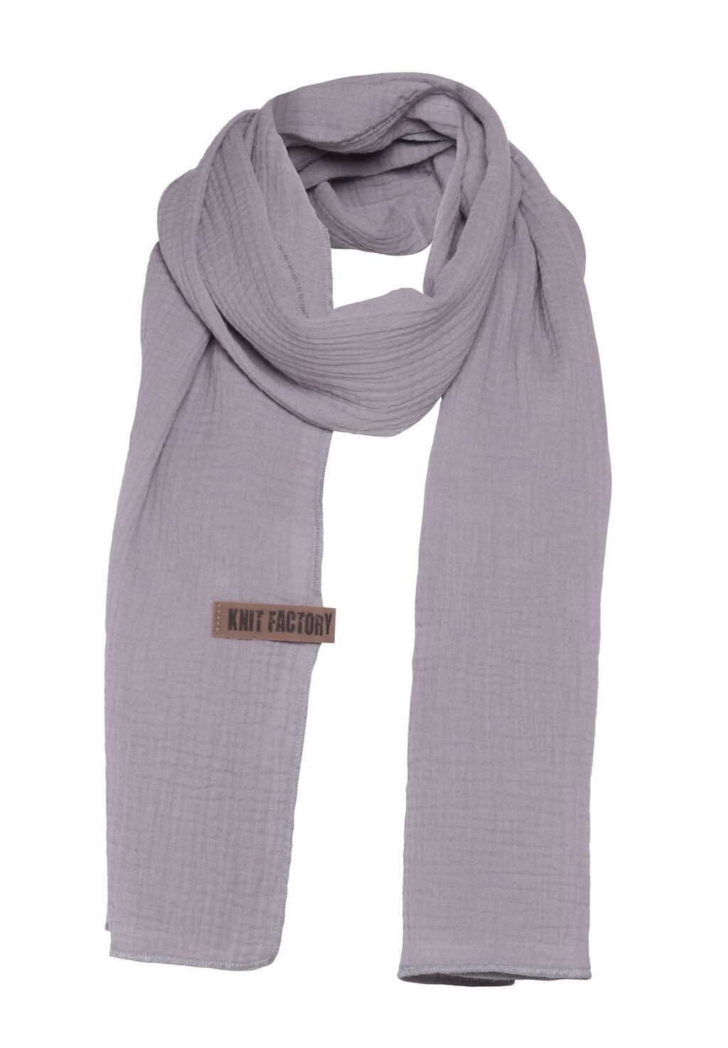 

Шарф LIV Knit Factory, цвет light grey