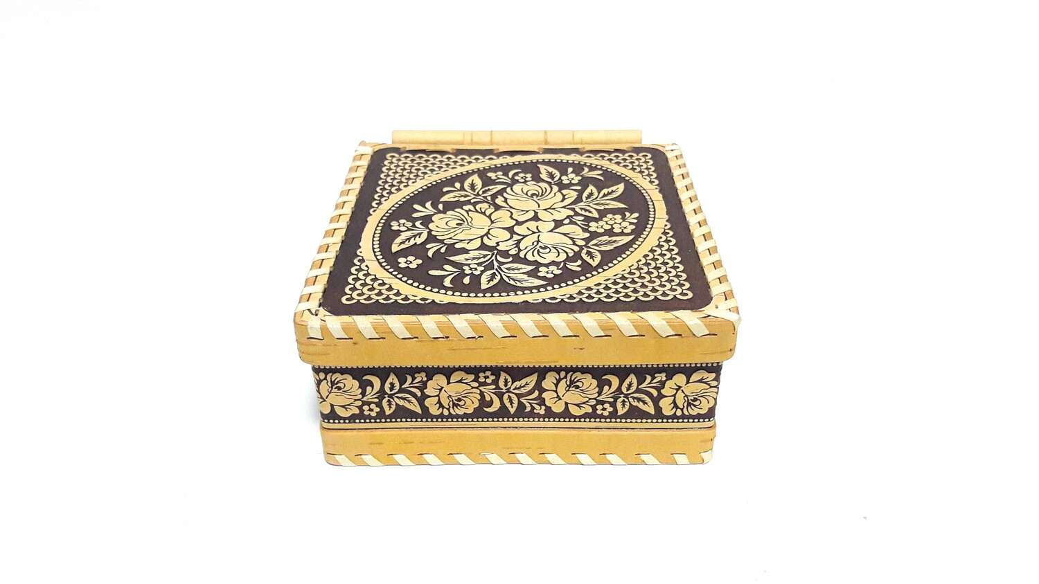 

Деревянная коробка из бересты, коробка, коробка, коробка, натуральный органический органический продукт ручной работы