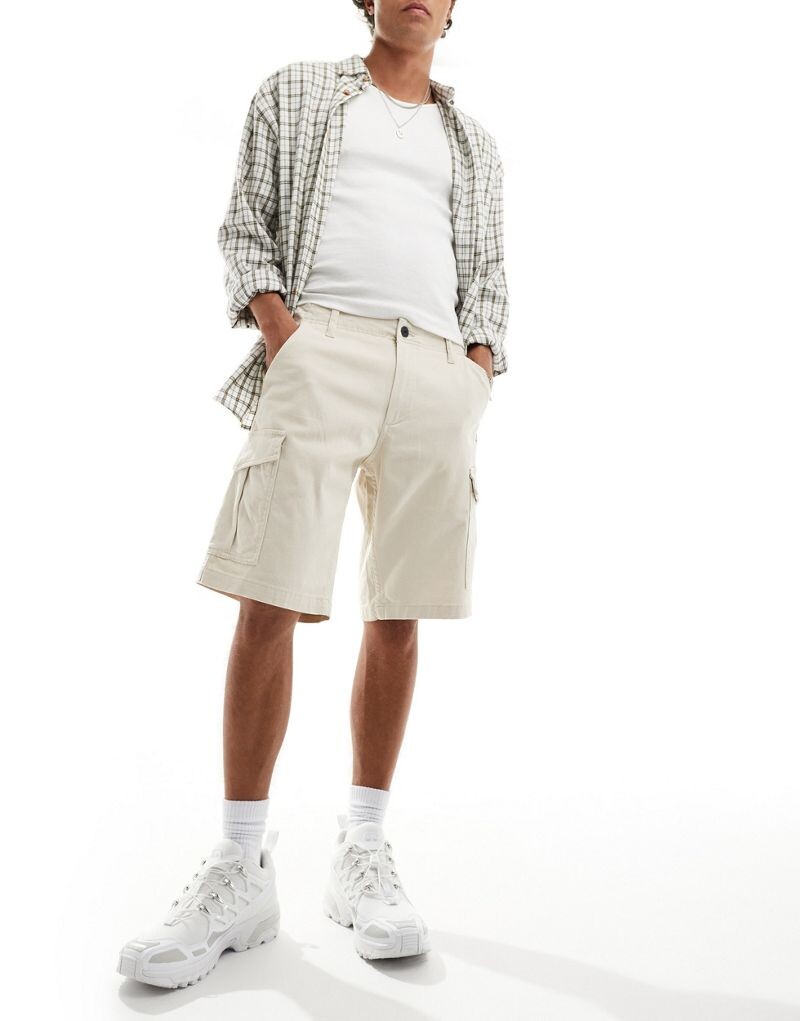 

Белые шорты карго Jack & Jones