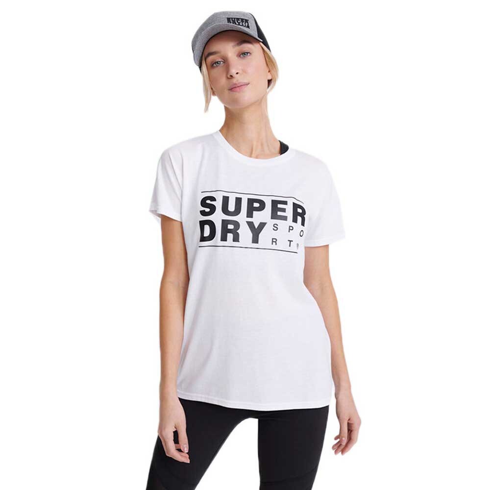 

Футболка Superdry Core Sport Graphic, белый