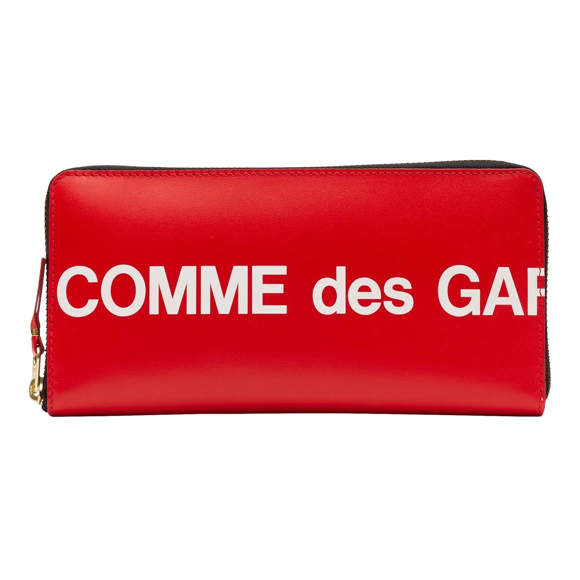 Большой кошелек с логотипом Comme des Garçons, красный фото