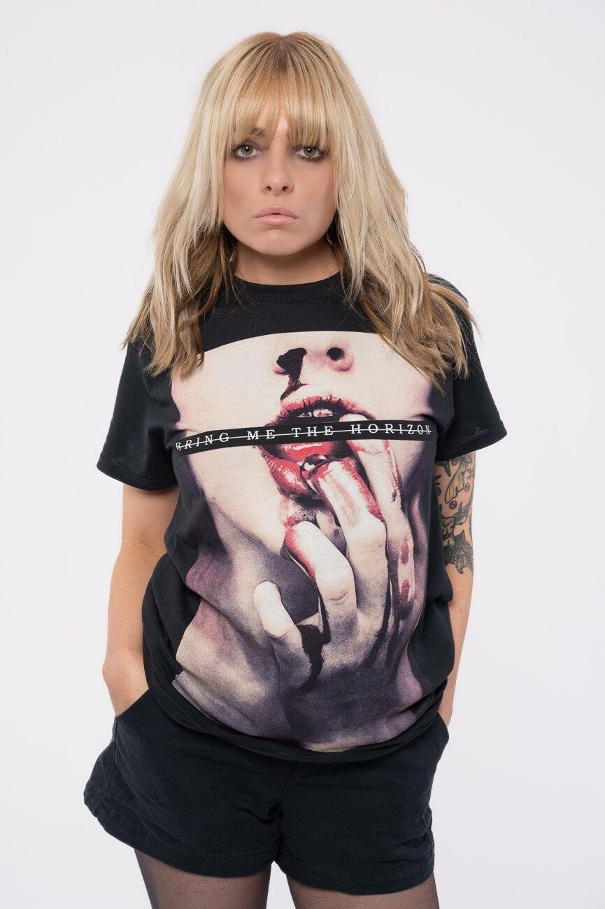 

Футболка с жаждой крови Bring Me The Horizon, черный
