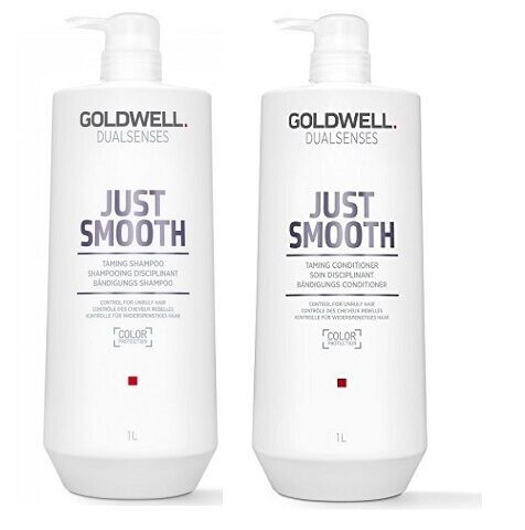

Набор для непослушных волос: шампунь Goldwell Ds Just Smooth, 1000 мл