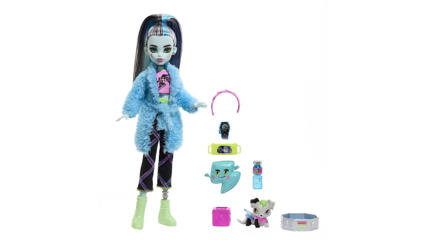 цена Кукла криповер monster high фрэнки Mattel