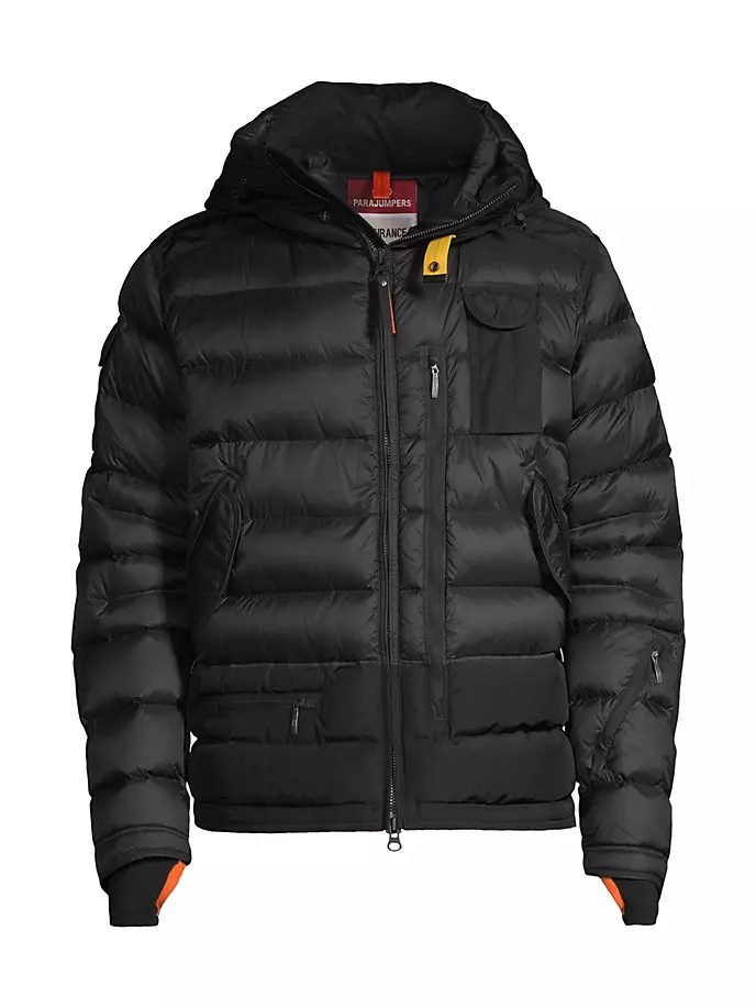 

Пуховик Skimaster с капюшоном Parajumpers, черный