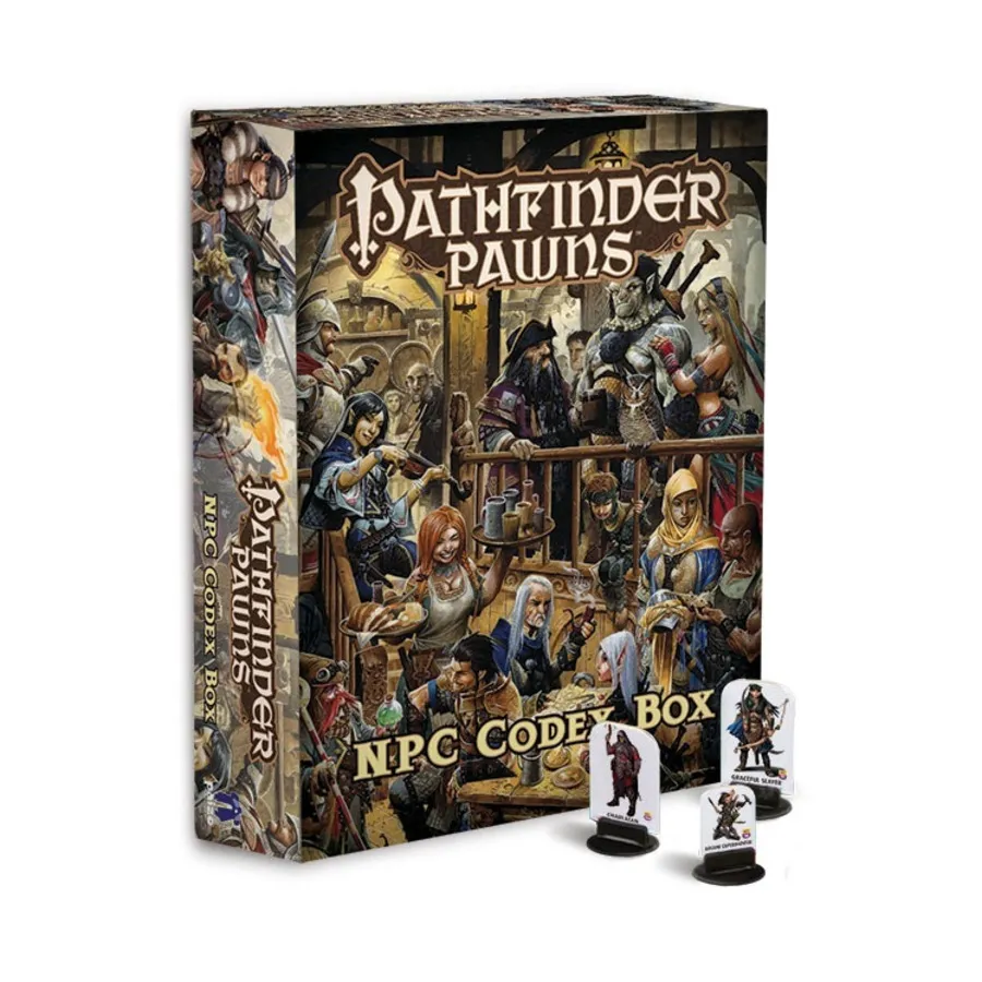 

Бокс-сет NPC Codex Box, Pathfinder Roleplaying Game (1st Edition) - Pawns