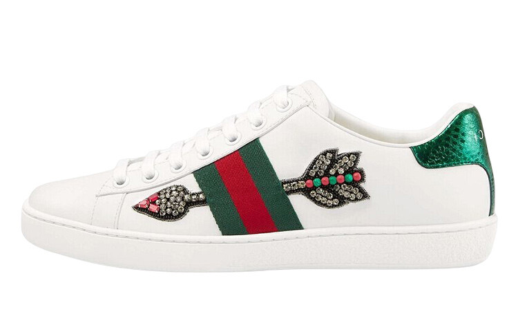 

Спортивная обувь для отдыха GUCCI ACE Series из воловьей кожи, белая