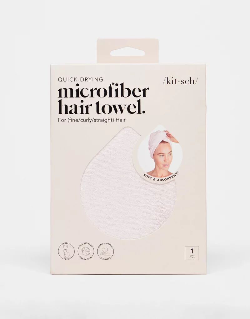 Китч – Полотенце для волос из микрофибры – Румяна Kitsch