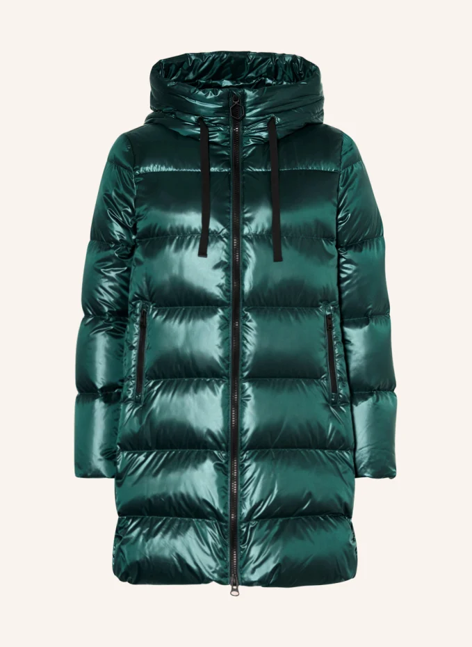 Пуховое пальто Hox, зеленый