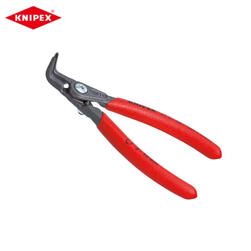 KNIPEX 3-10 мм прецизионные клещи для внешних стопорных колец плоскогубцы для стопорных колец клещи для стопорных колец 49 41 A01 по индивидуальному заказу (срок поставки 4-8 недель)