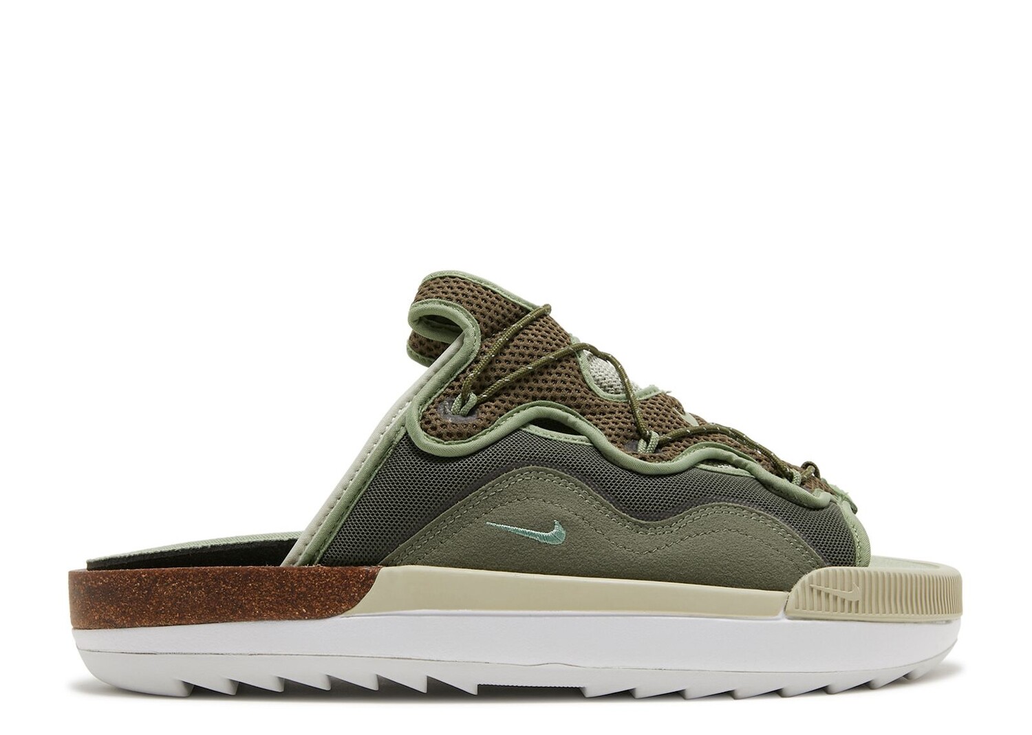 

Кроссовки Nike Offline 2.0 Slip-On 'Medium Olive', зеленый, Зеленый;серый