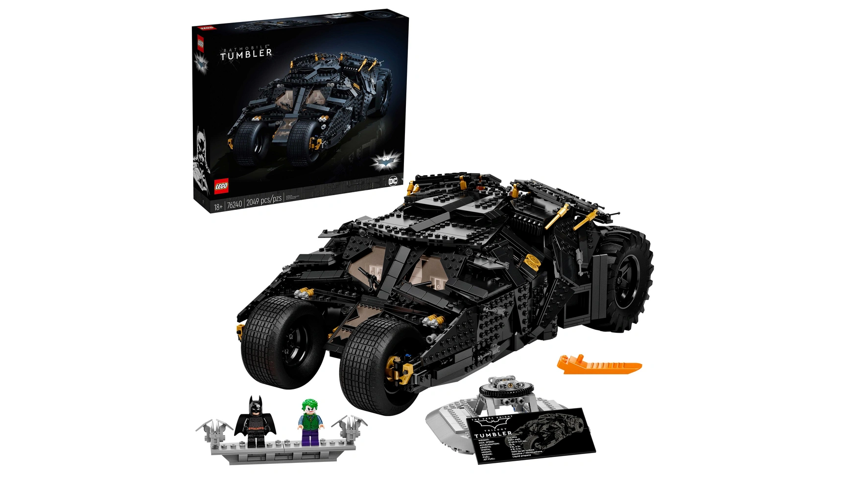 Lego DC Бэтмобиль-тумблер Бэтмена lego batman trilogy