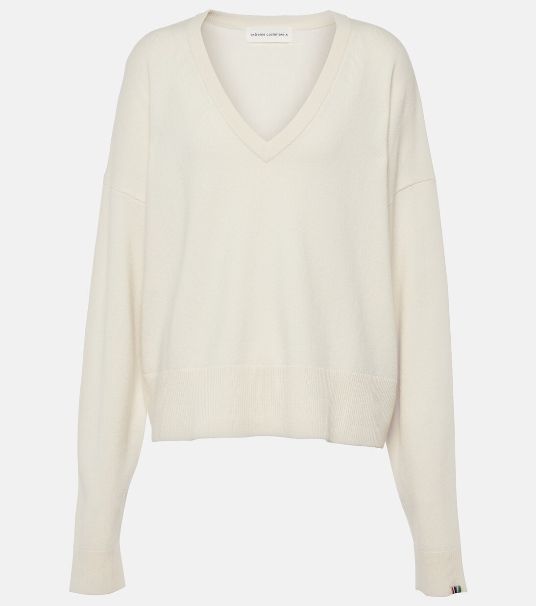 

Свитер clash из кашемира Extreme Cashmere, белый