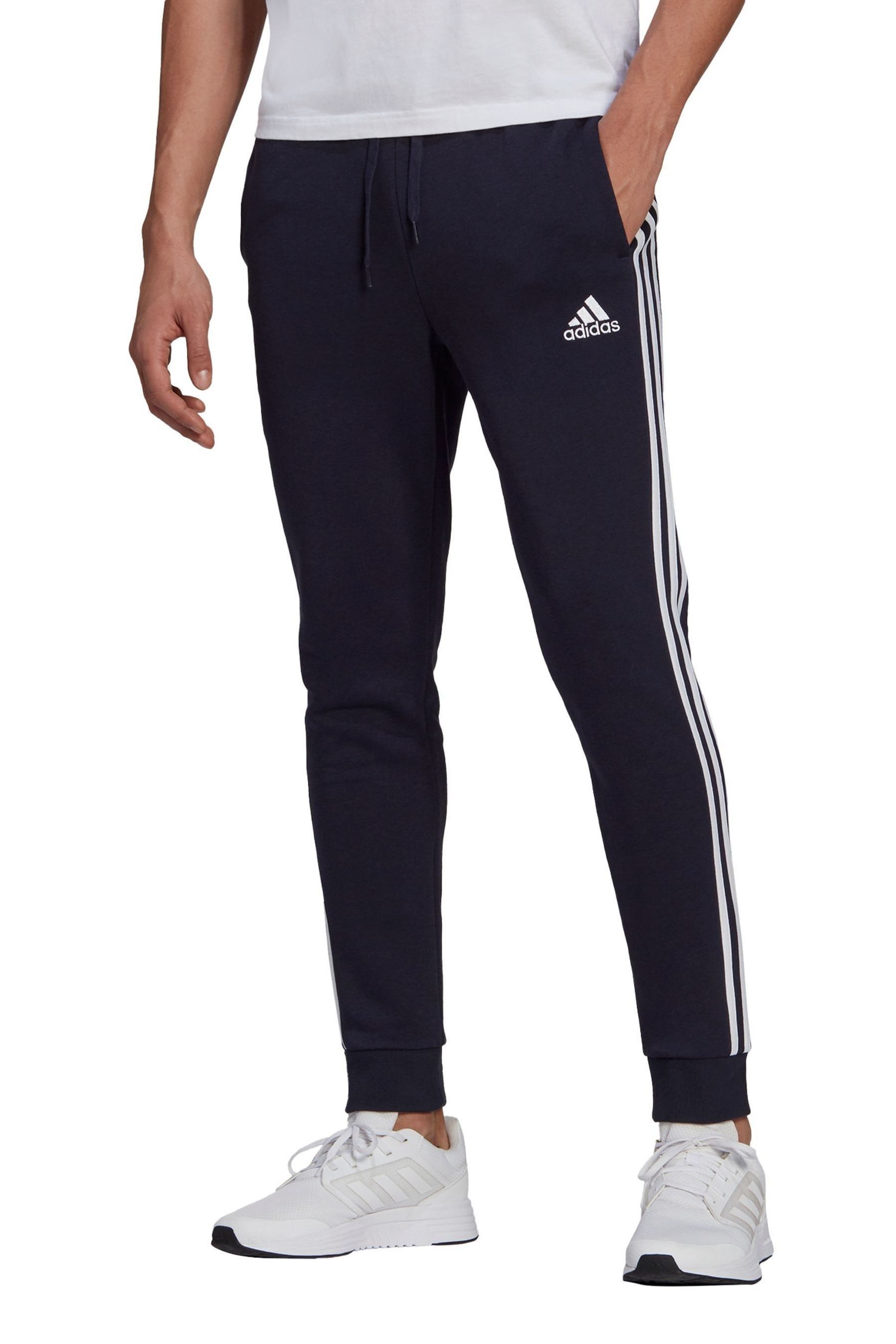 

Sportswear Essentials 3 пары зауженных флисовых джоггеров adidas, синий