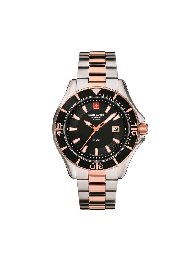 

Часы Diver Swiss Alpine Military, серебро