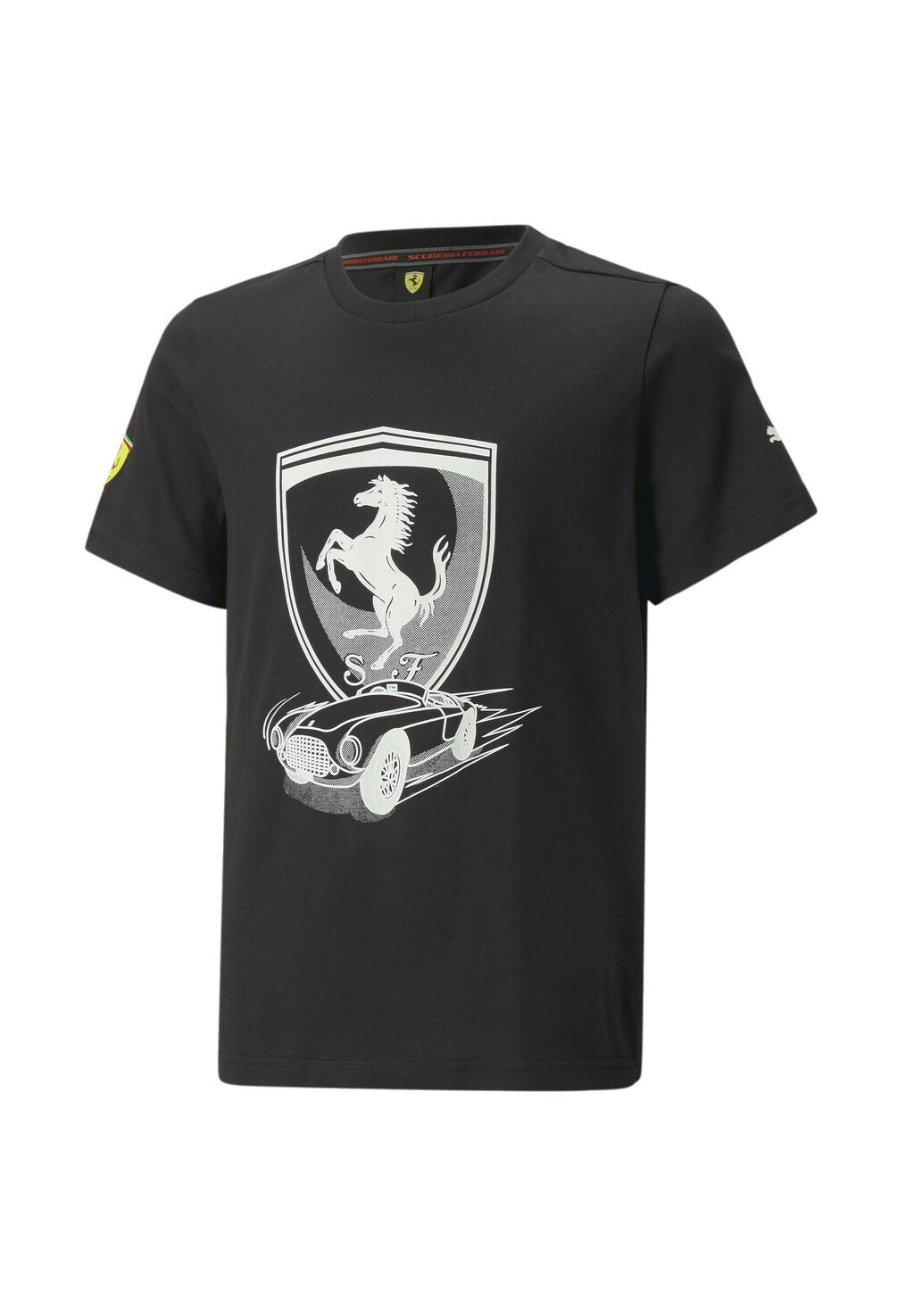 

Футболка с принтом SCUDERIA FERRARI RACE Puma, черный