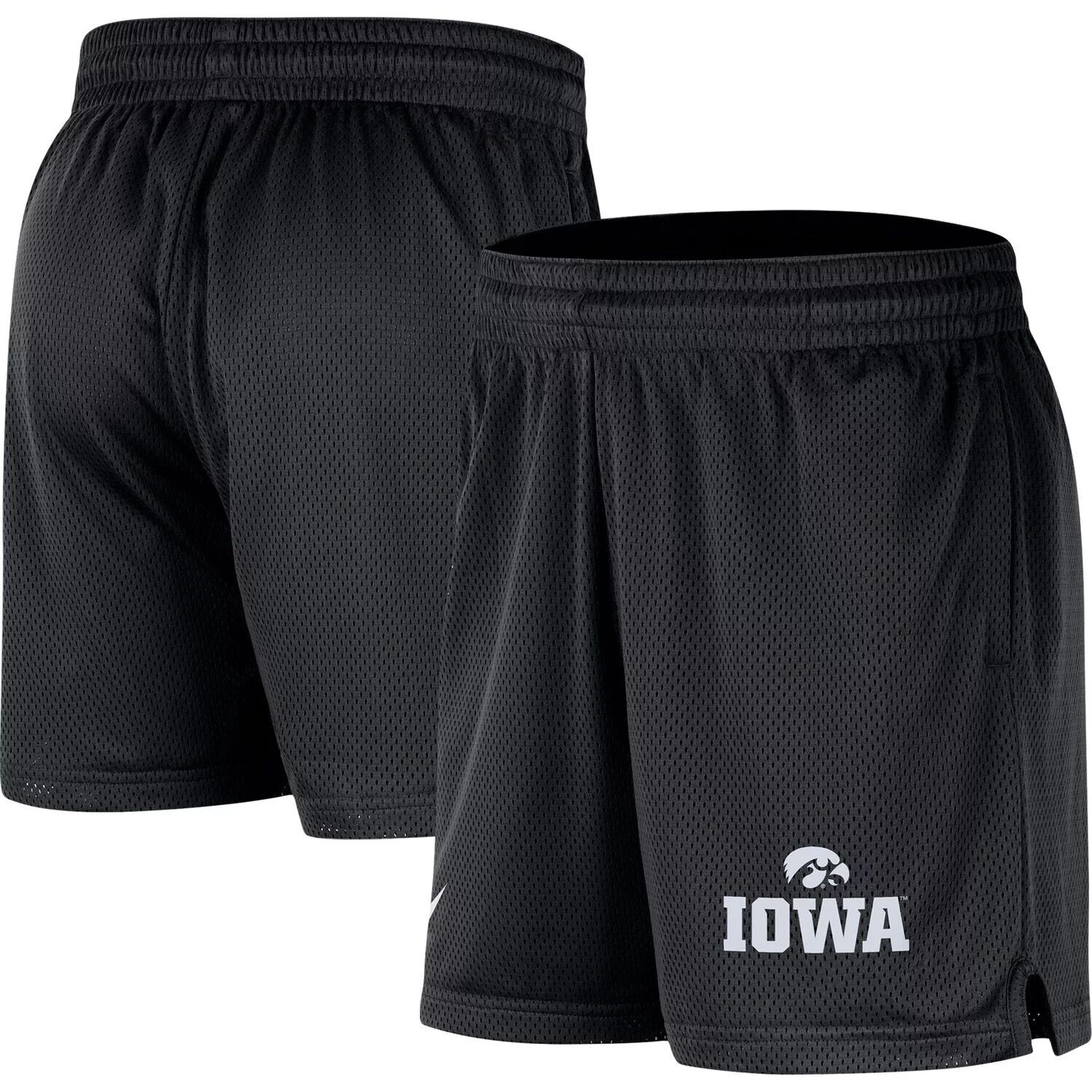 

Мужские черные спортивные шорты из сетки Iowa Hawkeyes Nike