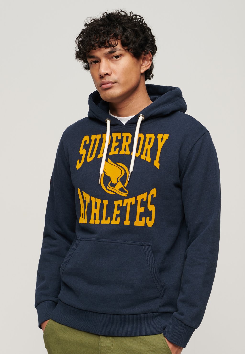 

Толстовка TRACK FIELD ATHLETIC GRAPHIC Superdry, синий