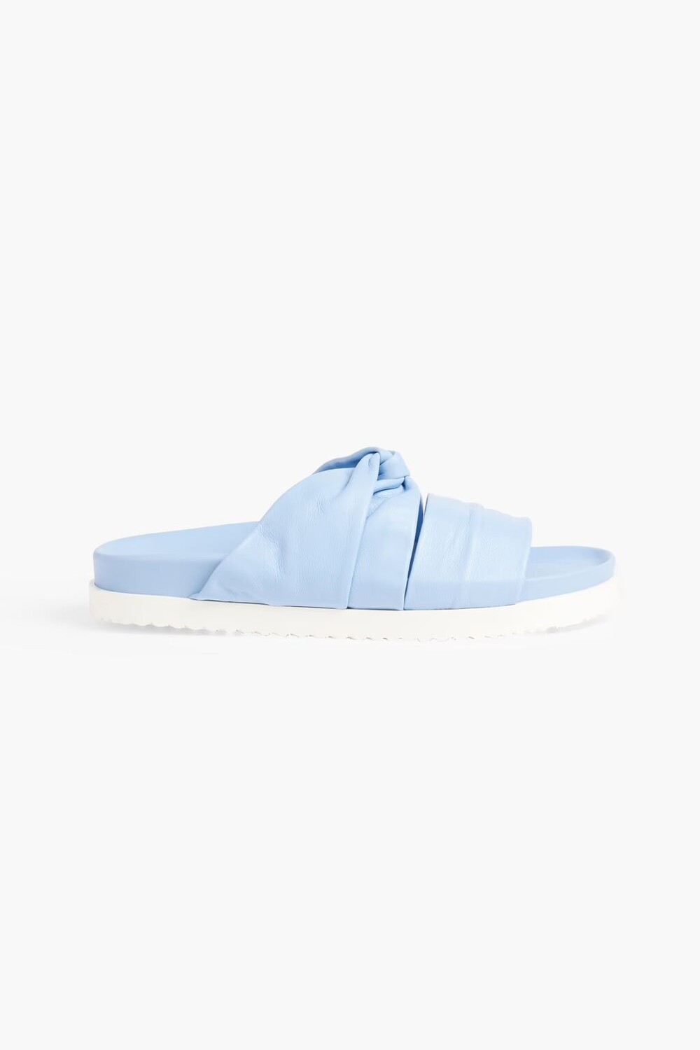 

Шлепанцы из скрученной кожи 3.1 Phillip Lim, светло-синий