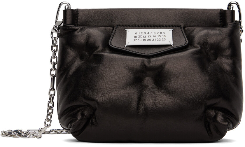 

Черная мини-сумка Glam Slam для красной дорожки Maison Margiela
