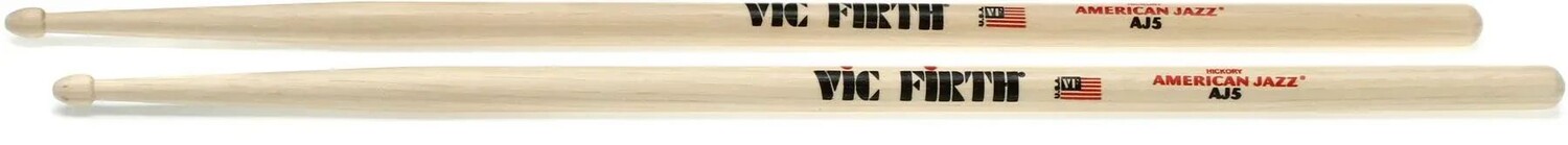 

Барабанные палочки Vic Firth American Jazz Hickory - J5