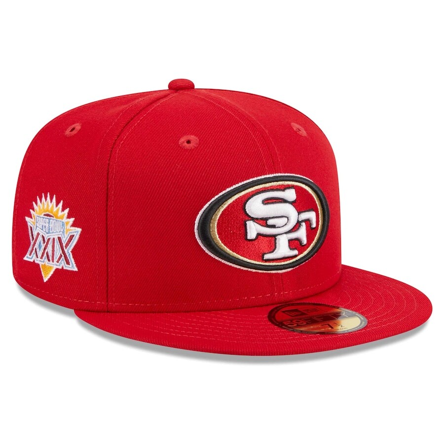 

Бейсболка New Era San Francisco 49Ers, алый