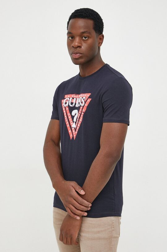 

Футболки Guess, темно-синий
