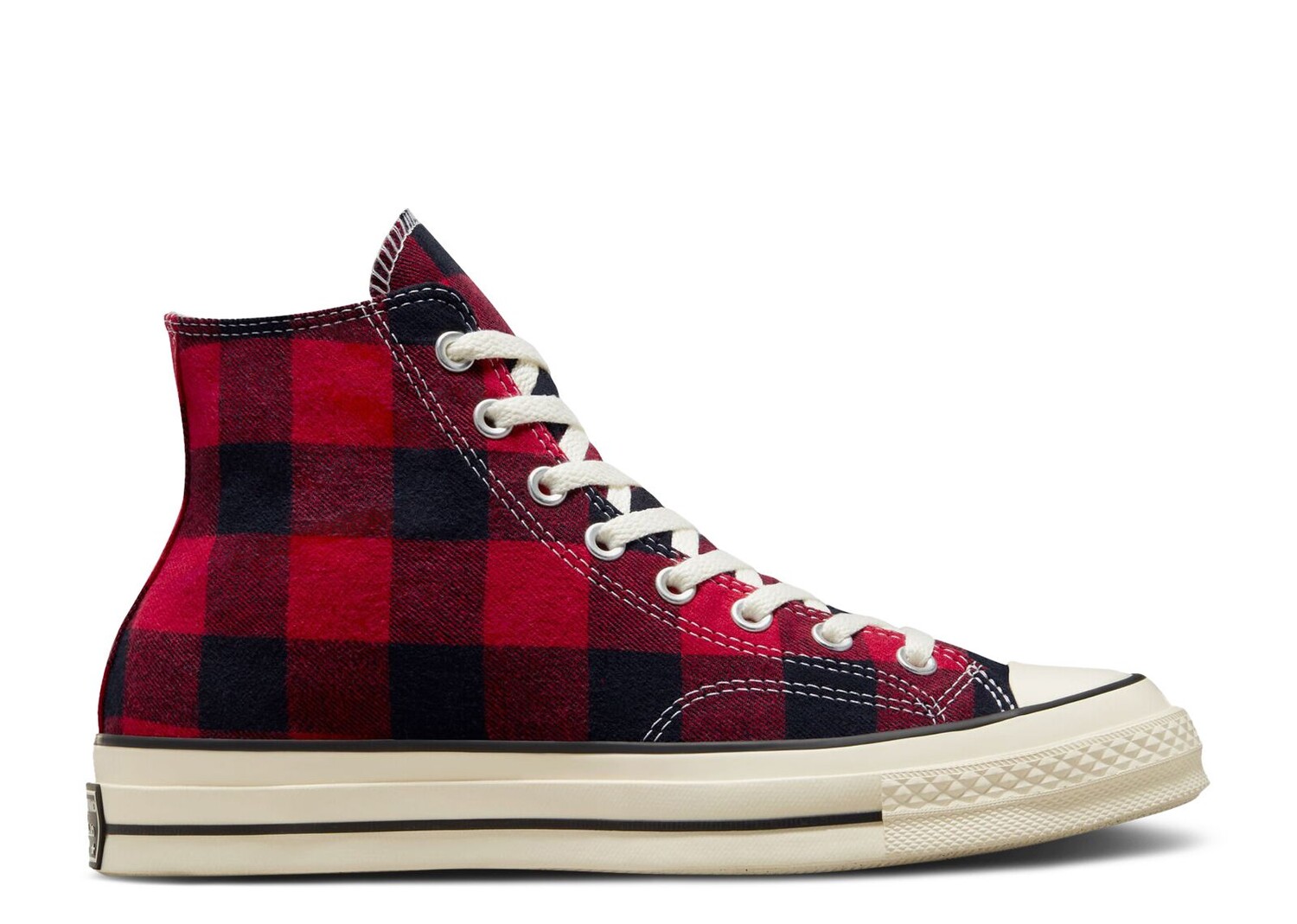 

Кроссовки Converse Beyond Retro X Chuck 70 High 'Upcycled Flannel', красный