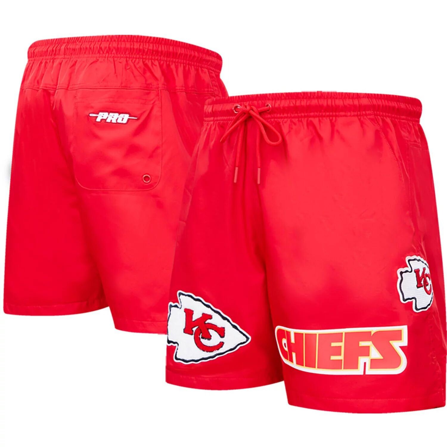 

Мужские красные тканые шорты Pro Standard Kansas City Chiefs