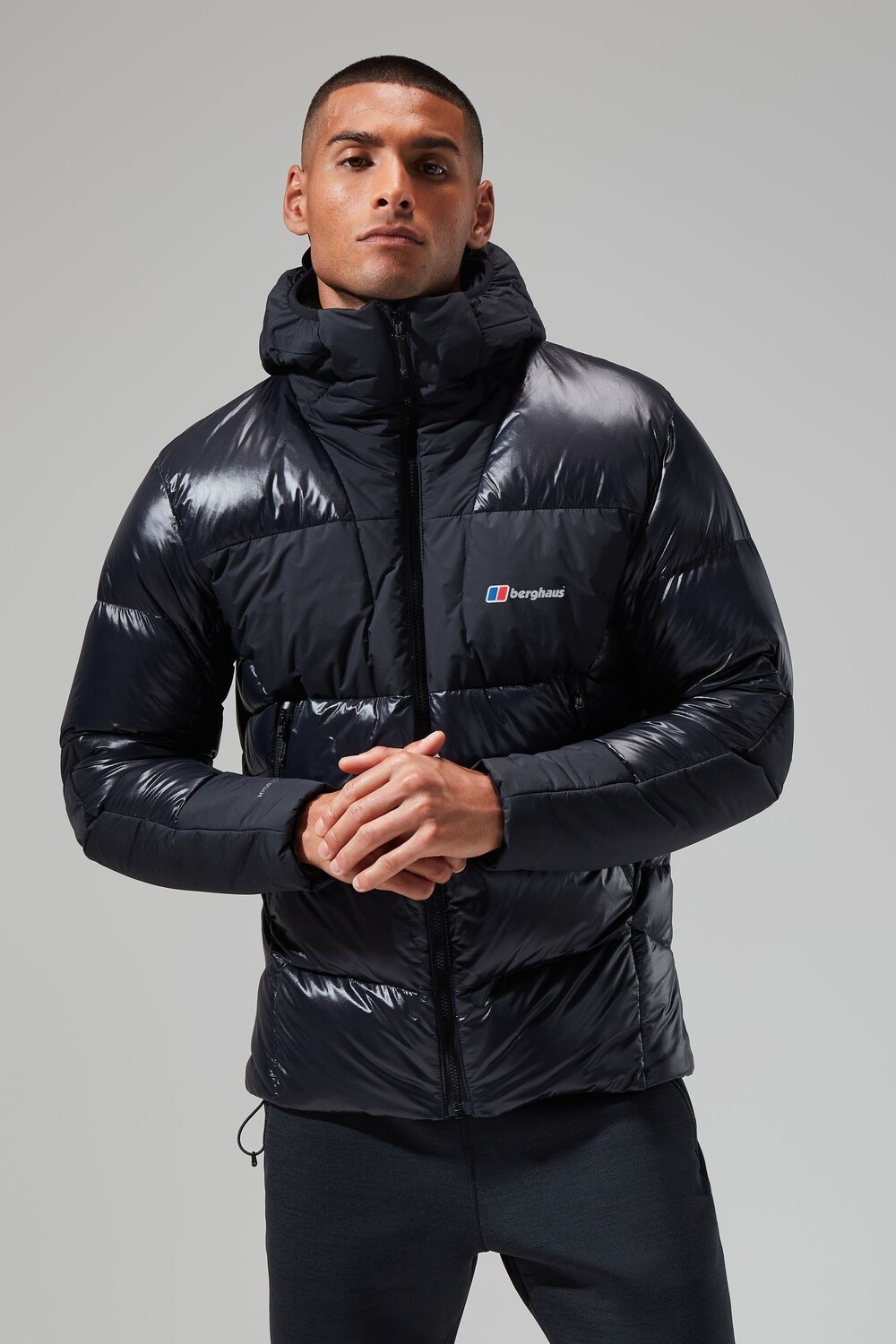 

Черный пуховик Arkos Reflect от бренда Berghaus, черный