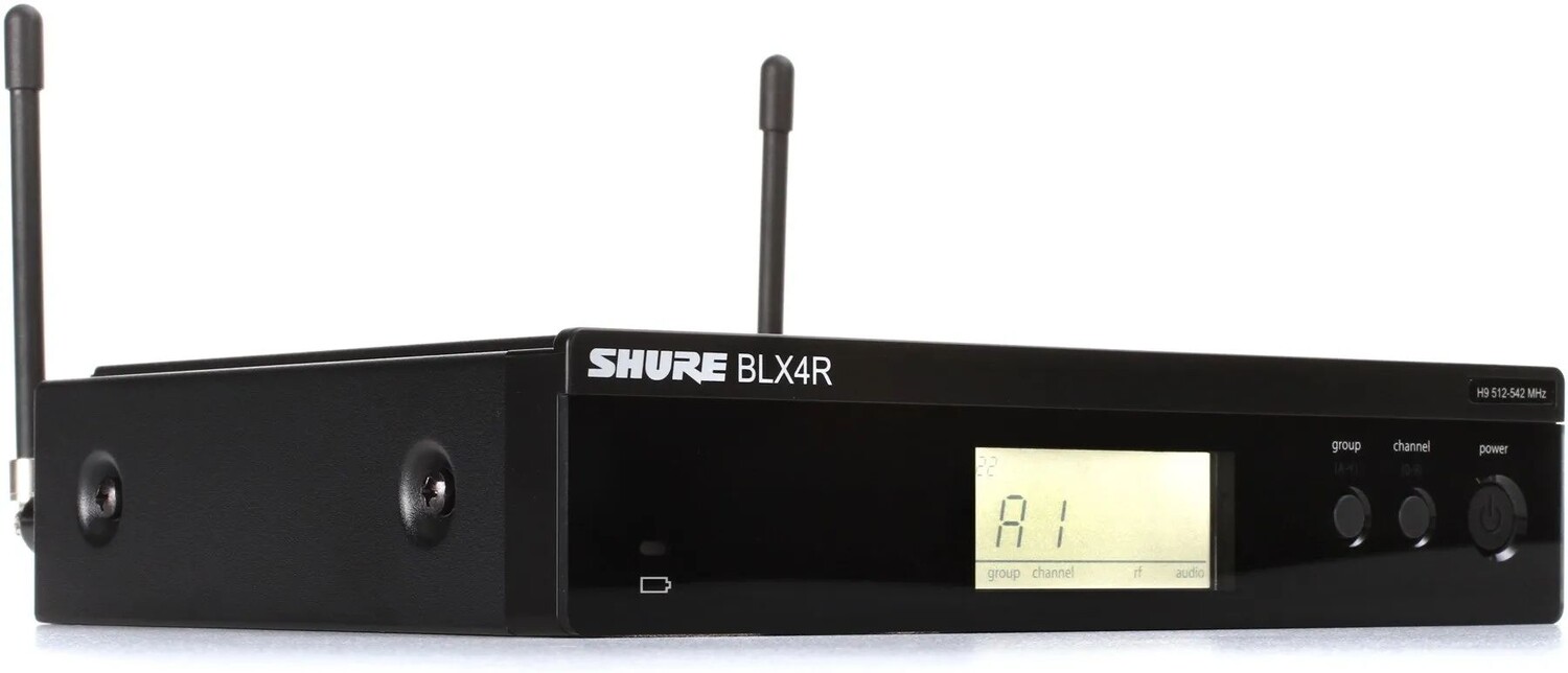 

Беспроводной приемник Shure BLX4R — диапазон H9