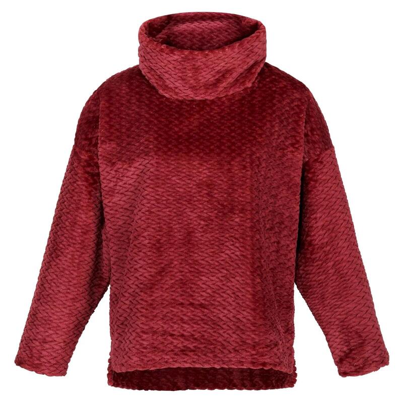 Женский плетеный меховой свитер Bekkah Каберне REGATTA, цвет rojo