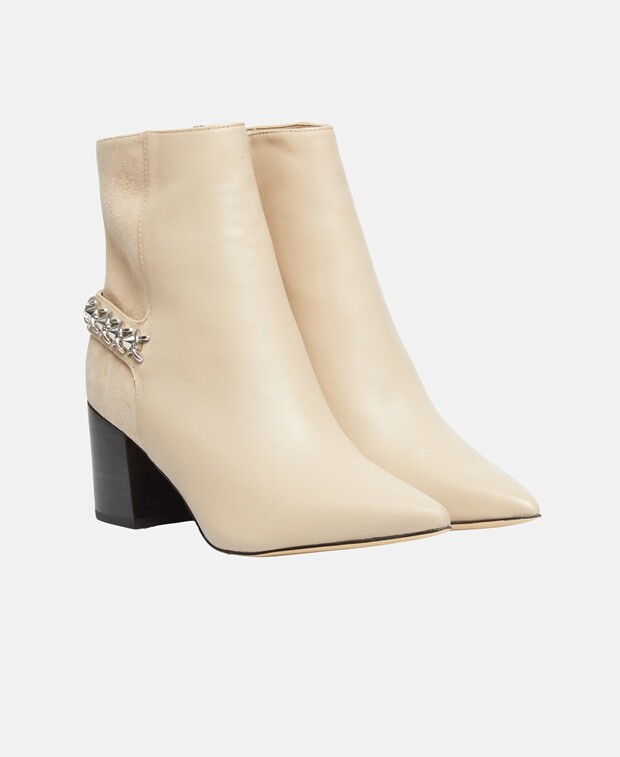 

Телячьи сапоги Guess, экрю
