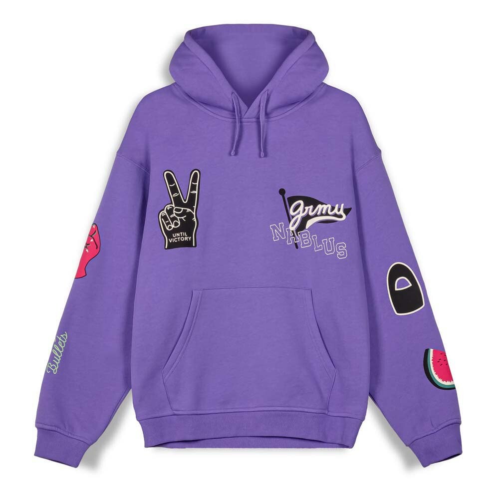 

Худи Grimey Nablus Vintage, фиолетовый