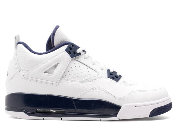 

Кроссовки AIR JORDAN 4 RETRO GS 'LEGEND BLUE', белый