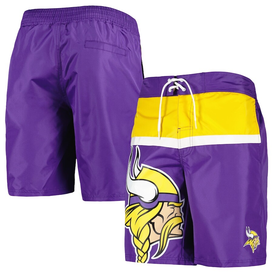 

Пляжные шорты G-III Sports by Carl Banks Minnesota Vikings, фиолетовый