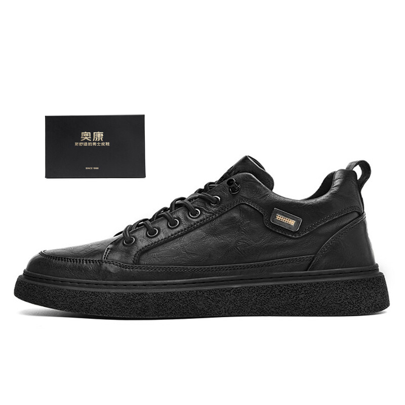 

Кроссовки мужские Lifestyle Shoes Men Low-Top Black Aokang