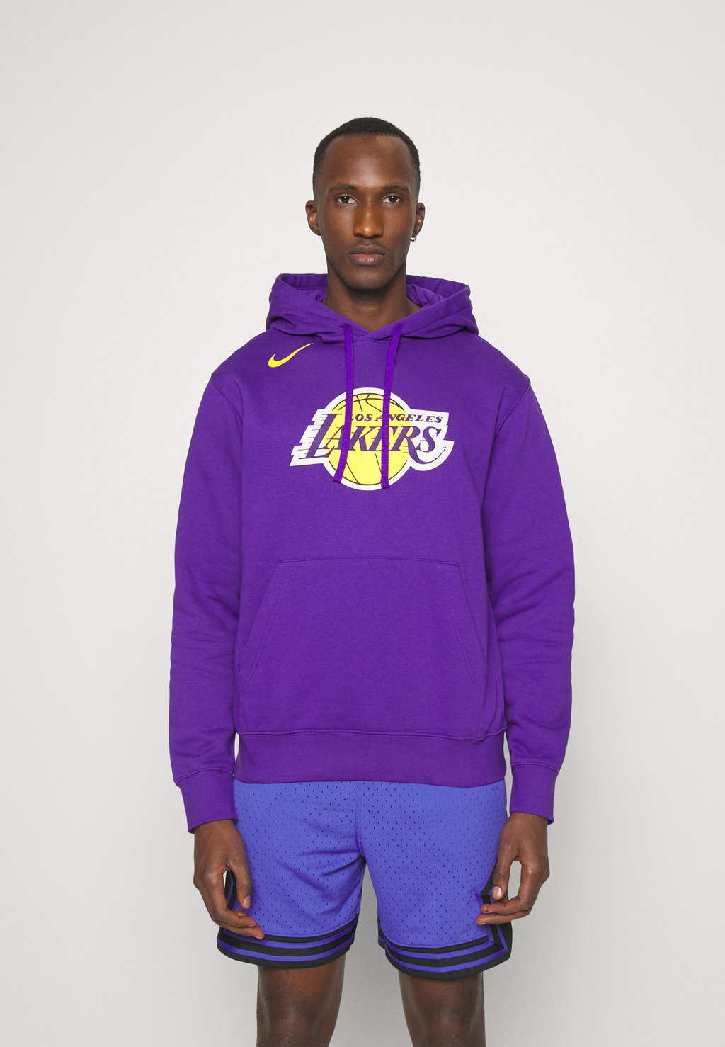 цена Худи Nike Nba Los Angeles Lakers Club, пурпурное поле