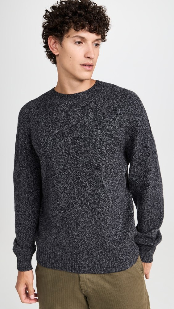 

Свитер Officine Generale Seamless Crew Neck, черный